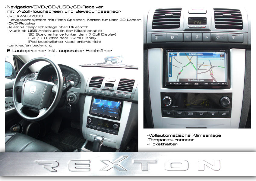 Rexton RX 320 - Navi & Klimatronik