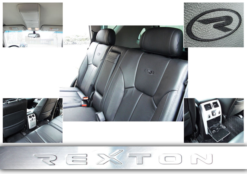 Rexton RX 320 - Lederinterieur-hinten